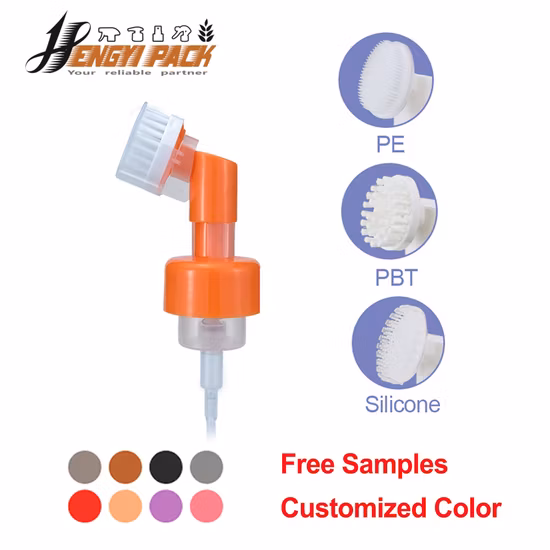 Silicone Brush Cleaning Foam Pump for Facial Cleaning Clothing Cleaning