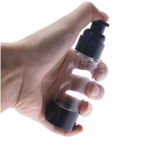 Factory Direct Sale 30ml Black Airless Bottle with Spray or Lotion Pump