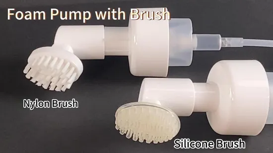 Silicone Brush Cleaning Foam Pump for Facial Cleaning Clothing Cleaning
